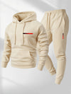 Parisian — Set Felpa con Cappuccio e Pantaloni Sportivi
