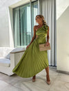 Lizbeth - Abito Maxi con Spalla Fiori