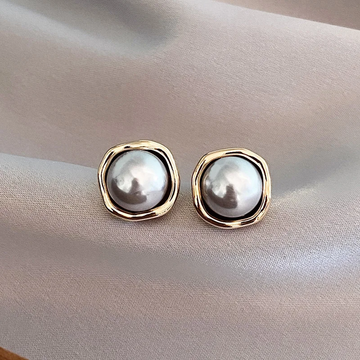 Orecchini Eleganti Vintage con Perle