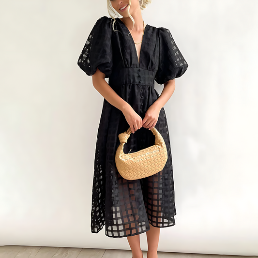 Julia - Elegante Vestito Midi Estivo