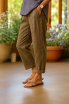 Brigida | Pantaloni Estivi in Lino e Cotone