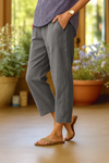 Brigida | Pantaloni Estivi in Lino e Cotone
