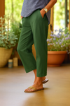 Brigida | Pantaloni Estivi in Lino e Cotone