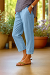 Brigida | Pantaloni Estivi in Lino e Cotone