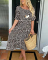 40 Clara | Breezy Tiered Midi Dress