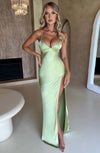 Natalie - Abito Maxi in Raso