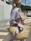 Leviana™ | Vestito camicia a righe classiche