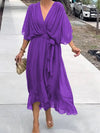 Thyra - Vestito Midi con Scollatura a V