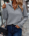 VILA – MAGLIONE CON SCOLLO A ZIP