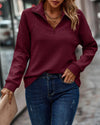 VILA – MAGLIONE CON SCOLLO A ZIP