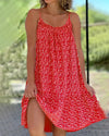 Naomy - Vestito Midi con Canotta Stampata