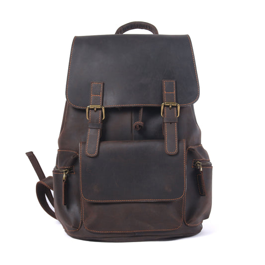 Zaino in Pelle con Chiusura a Coulisse | FIRENZE