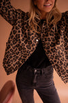 Mila™ | Giacca alla Moda con Motivo Leopardo