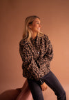 Mila™ | Giacca alla Moda con Motivo Leopardo