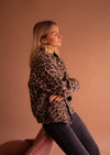 Mila™ | Giacca alla Moda con Motivo Leopardo