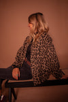 Mila™ | Giacca alla Moda con Motivo Leopardo