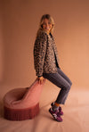 Mila™ | Giacca alla Moda con Motivo Leopardo