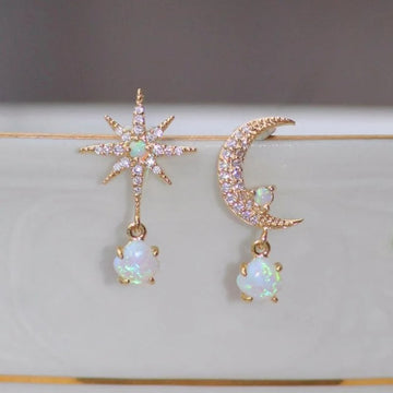 Orecchini in Perle Classiche a Stelle