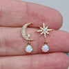 Orecchini in Perle Classiche a Stelle