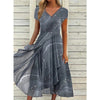 Bianca | Abito Midi con Scollo a V