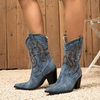 Stivaletti in Denim Veloria
