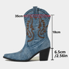 Stivaletti in Denim Veloria