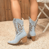 Stivaletti in Denim Veloria