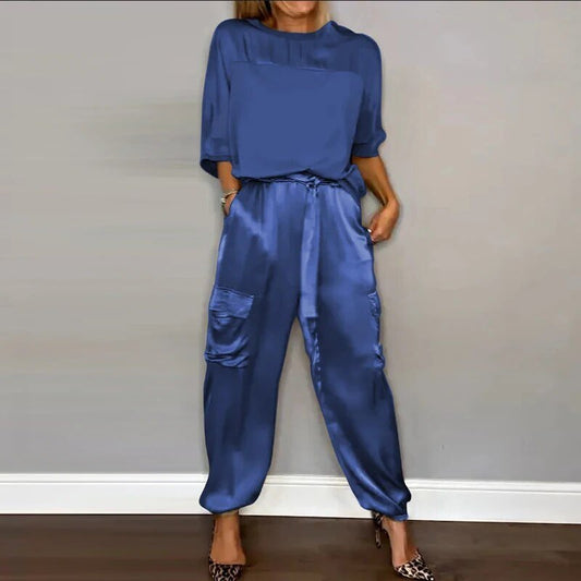 Celestina | Completo Satinato Chic