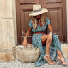 Sybella | Abito maxi boho leggero