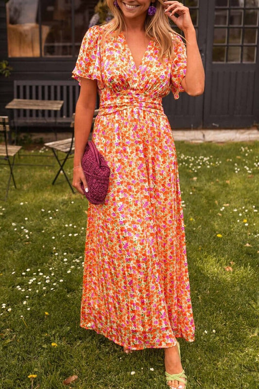Francesca™ | Elegante Maxi-abito con Scollo a V