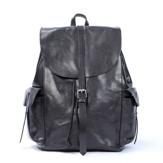 Zaino in Pelle Nero Piccolo | PALERMO