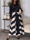 Vestito Maxi Striato