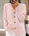 Elise – Cardigan Elegante con Bottoni a Cuore