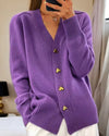 Elise – Cardigan Elegante con Bottoni a Cuore