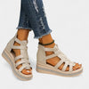 19 MIREIA™ – Sandalias con cuña elegantes y cómodas