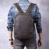 Zaino in Pelle Marrone Chiaro | RAVENNA