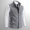 Gilet in Maglia Harrison con Zip Intera