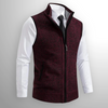 Gilet in Maglia Harrison con Zip Intera