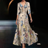 Abito Chic con Stampa Floreale