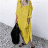 Maddie - Elegante Maxi Abito Lungo in Lino