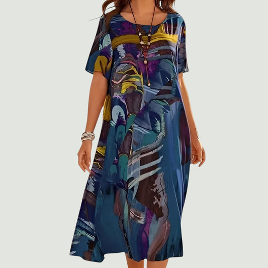 Leviana™ – Abito estivo elegante e leggero in lunghezza midi