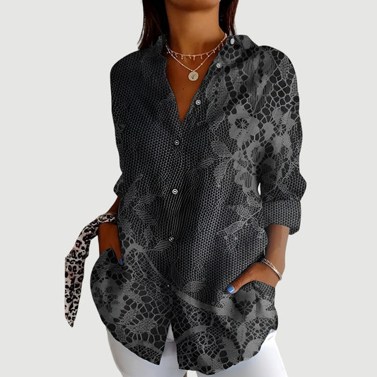 Mathilde™ | Blusa con design colorato