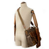 Borsa Messenger in Tela Cerata | LUCIEN