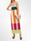 Elsa - Vestito lungo multicolore