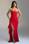 Alina - Abito Maxi Senza Spalline